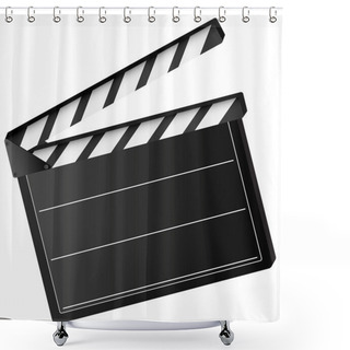 Personality  Movie Clapper Board Shower Curtains