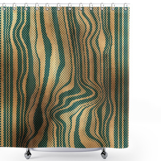 Personality  Vintage Background African Motive Shower Curtains