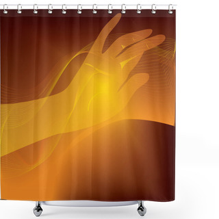 Personality  Abstraction Shower Curtains