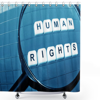 Personality  Human Rights Shower Curtains