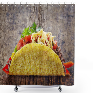 Personality  Mexican Food Tacos Shower Curtains