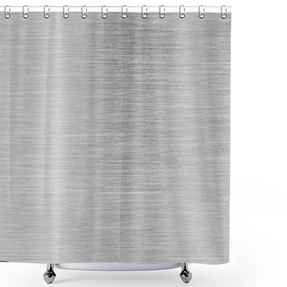 Personality  Stainless Steel Metalic Texture Shower Curtains