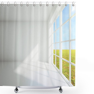 Personality  Gray Room Shower Curtains