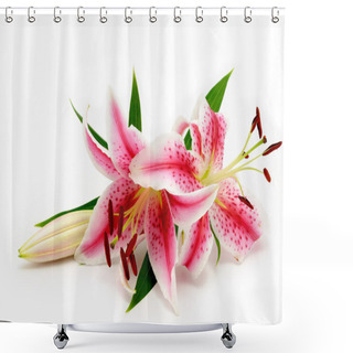 Personality  Lily Shower Curtains