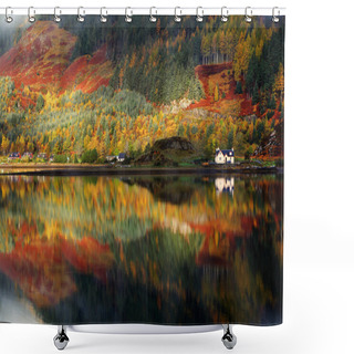Personality  Autumn Colours In Highlands Shower Curtains