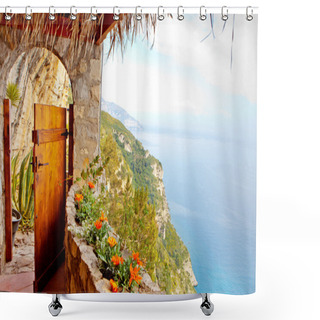 Personality  Door To Paradise On The Sea Shower Curtains