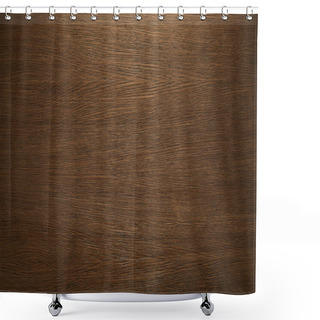Personality  Empty Horizontal Brown Wooden Background  Shower Curtains