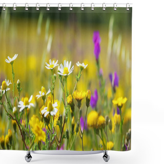 Personality  Wild Flowers. Shower Curtains