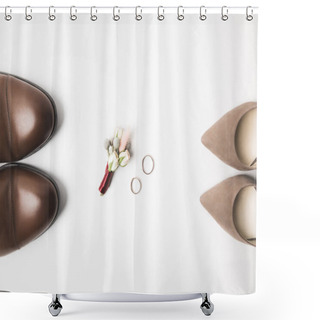 Personality  Wedding Shower Curtains