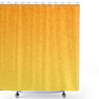 Personality  Abstract Triangular Pattern Shower Curtains