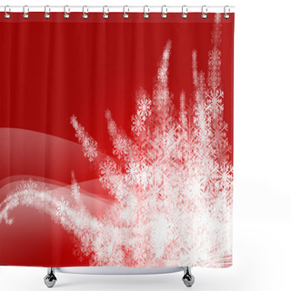 Personality  Winter Shower Curtains