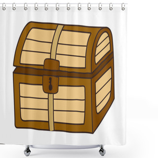 Personality  Treasure Chest Shower Curtains