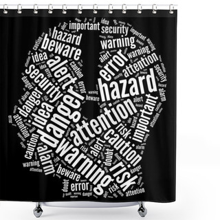 Personality  Mind Alertness Concept Shower Curtains