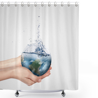 Personality  The Planet Shower Curtains