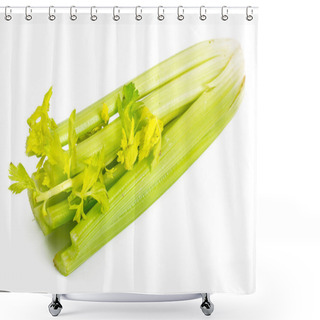 Personality  Juicy Stemmed Celery Shower Curtains