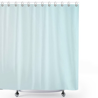 Personality  Blue Light Empty Background With Copy Space Shower Curtains