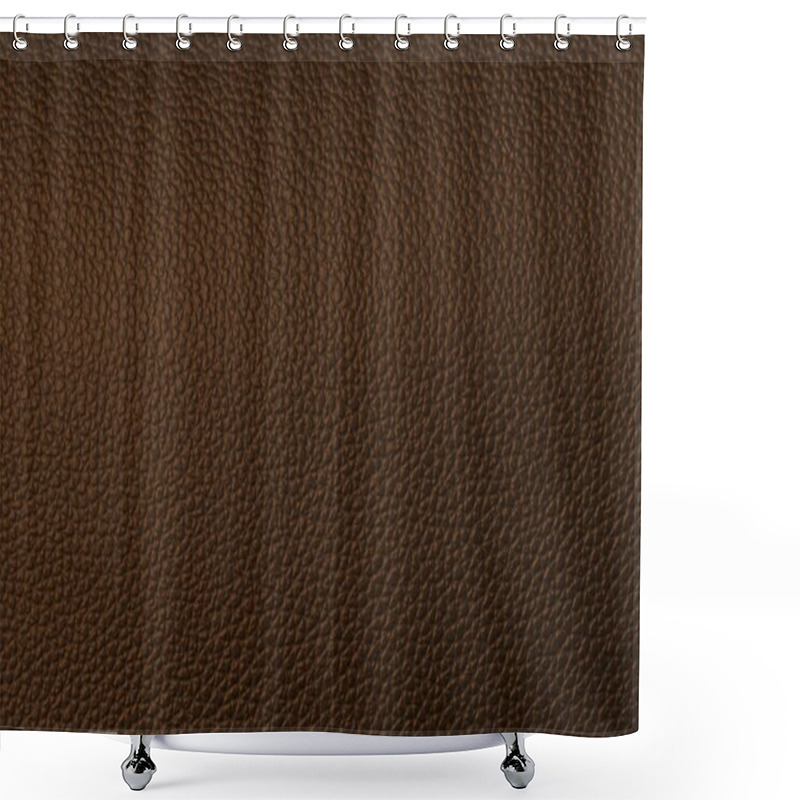 Personality  Leather Texture Shower Curtains