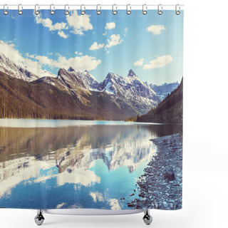 Personality  Glacier National Park Shower Curtains