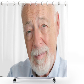 Personality  Senior Man - Wisdom Shower Curtains