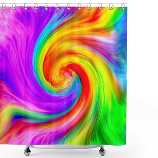 Personality  Abstract Color Background Shower Curtains