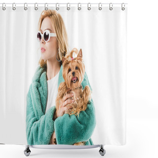 Personality  Blonde Shower Curtains