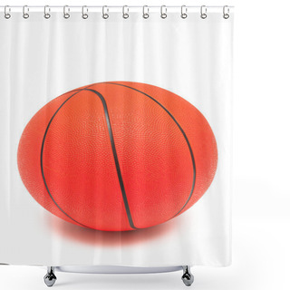 Personality  Sport Ball Shower Curtains