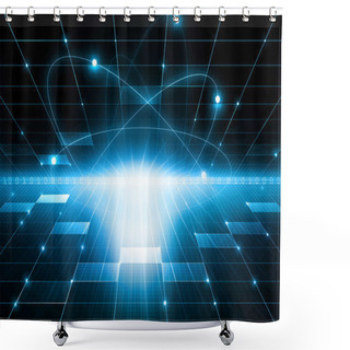 Personality  Design Background Shower Curtains