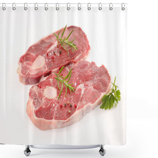 Personality  Raw Lamb Chop  Shower Curtains