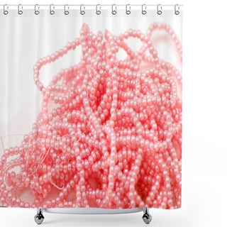 Personality  Beads Shower Curtains