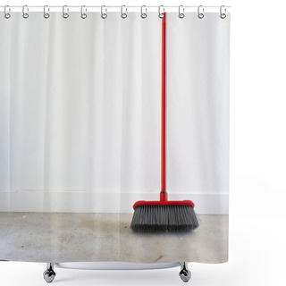 Personality  Broom Shower Curtains