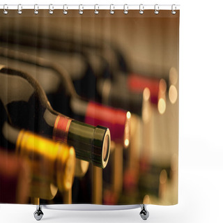 Personality  Wine Bottles Shower Curtains