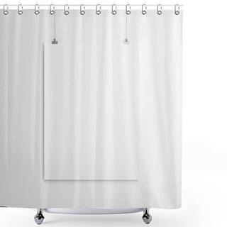 Personality  Paper Card Shower Curtains