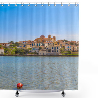 Personality  Galaxidi In Greece Shower Curtains