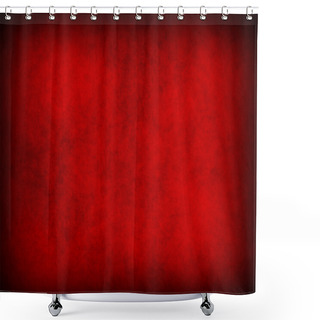 Personality  Red Background Shower Curtains