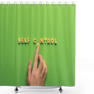Personality  Self Controt Concept Shower Curtains