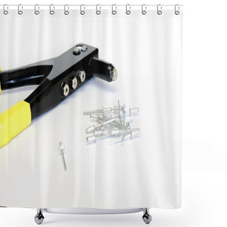 Personality  Riveter Shower Curtains