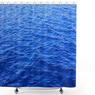 Personality  Blue Sea Water Shower Curtains