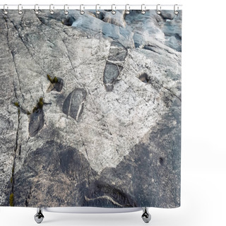 Personality  Petroglyphs On The Granite Coast Shower Curtains