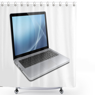 Personality  Laptop Shower Curtains
