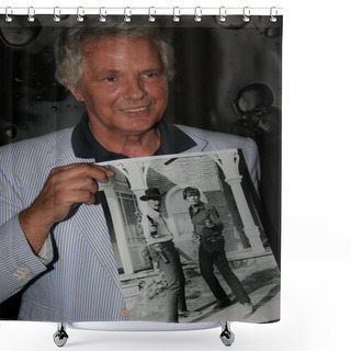Personality  Actor Giuliano Gemma Shower Curtains