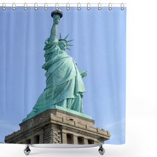 Personality  Statue Of Liberty, Liberty Island, New York City Shower Curtains