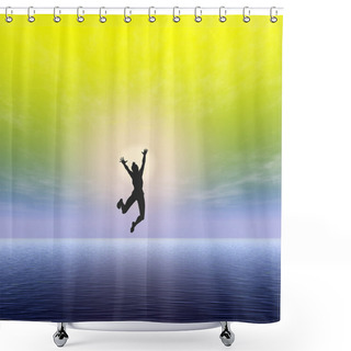 Personality  Want To Be Free Shower Curtains