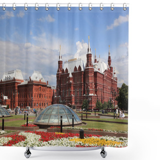Personality  History Museum At Red Square In Moscow Shower Curtains