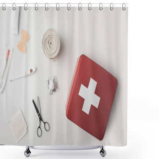 Personality  First-aid Kit With Medical Supplies  Shower Curtains