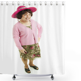 Personality  Man In Drag Shower Curtains