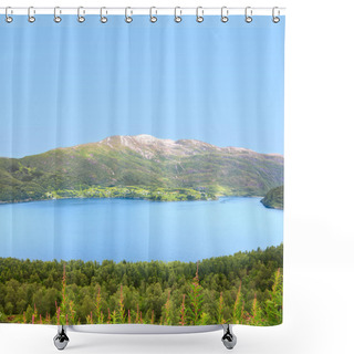 Personality  Northern Norway Landscape Shower Curtains
