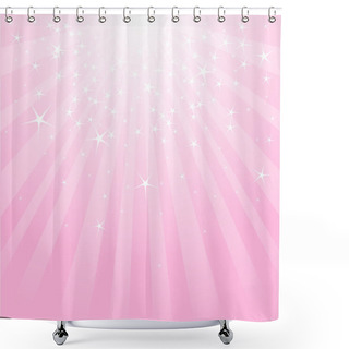 Personality  Pink Skull With Crown Shower Curtains