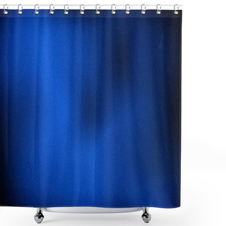 Personality  Cobalt Blue Electric Background Beautiful Elegant Illustration Graphic Art Design Shower Curtains