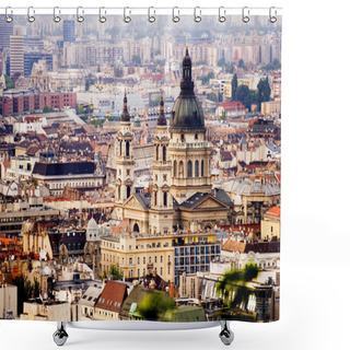 Personality  Budapest Panorama Shower Curtains