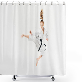 Personality  Karate Shower Curtains